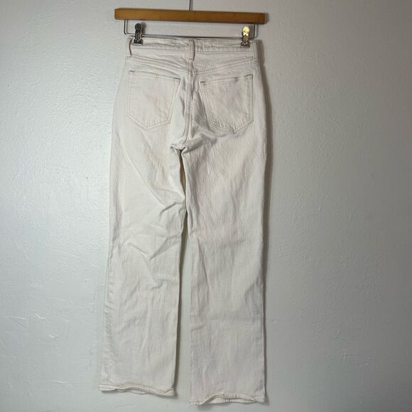 Abercrombie and Fitch, the baggy mid rise, off-white denim jean size 24 ￼ - Picture 3 of 7